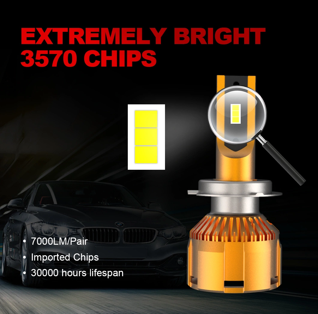 CREE LED Headlight H4 Hb2 High Low Beam LED Headlights Bulb